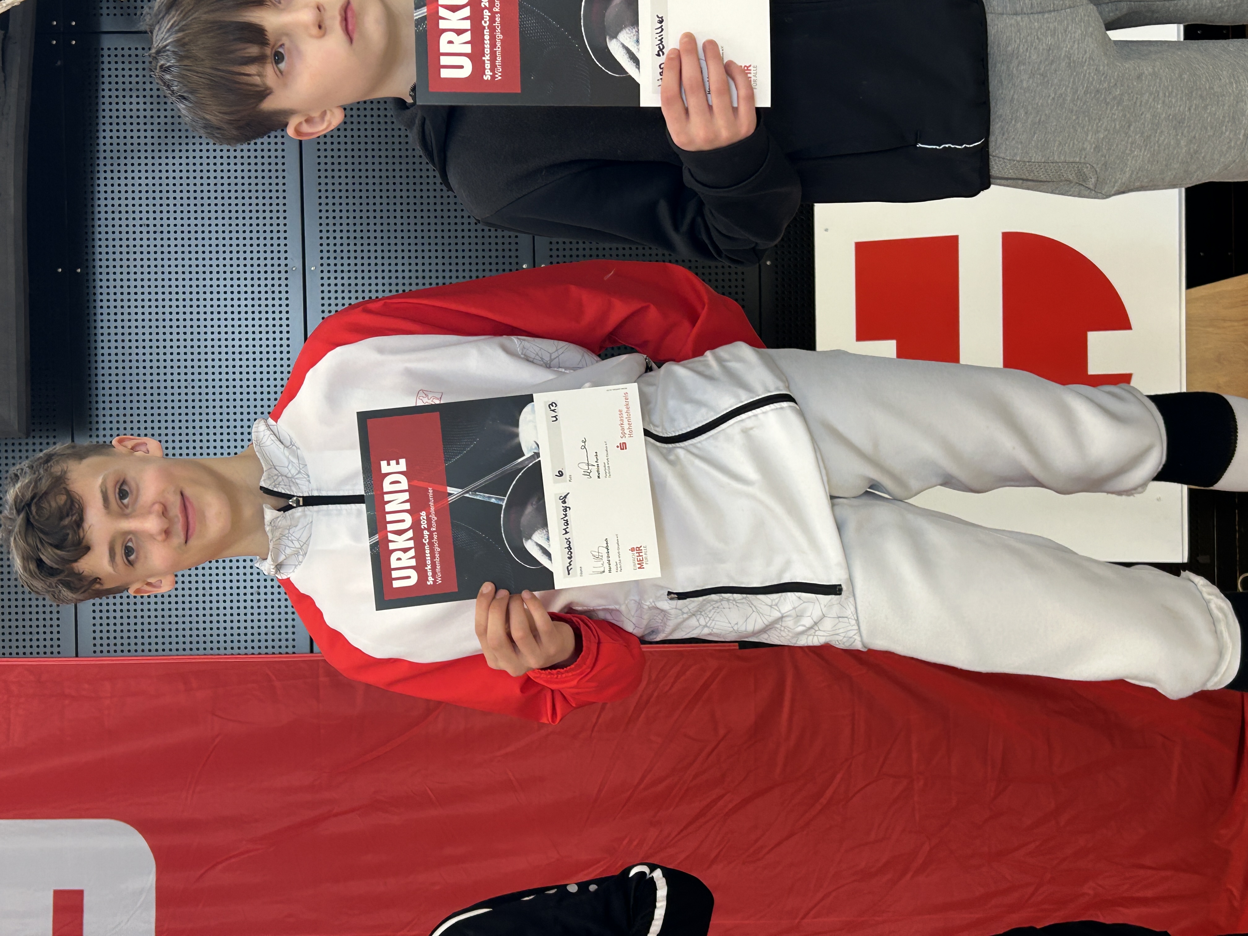 Theodor Markgraf in Aktion