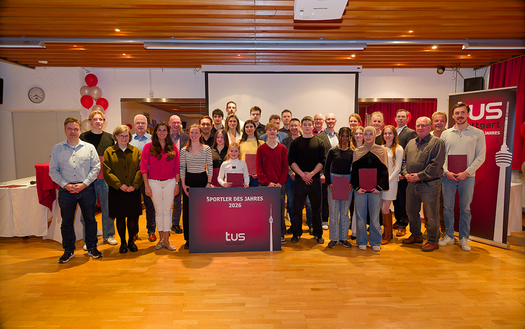 Die Sportler des Jahres 2026 des tus Stuttgart 1867 e. V.